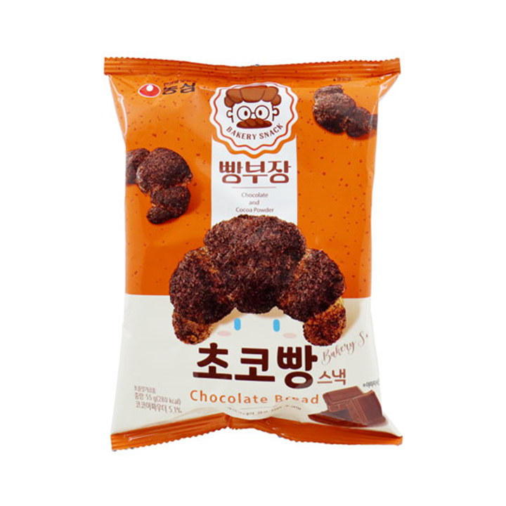 농심 빵부장 초코빵 55g