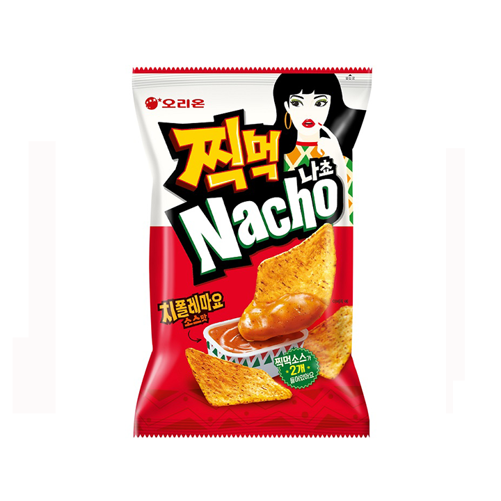 오리온 찍먹 나쵸 치폴레마요소스맛 168g