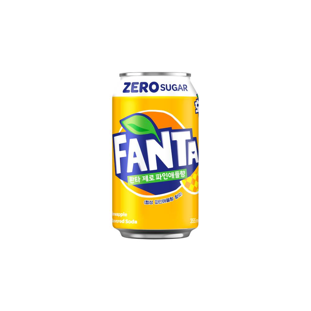 코카)환타제로파인캔350ml