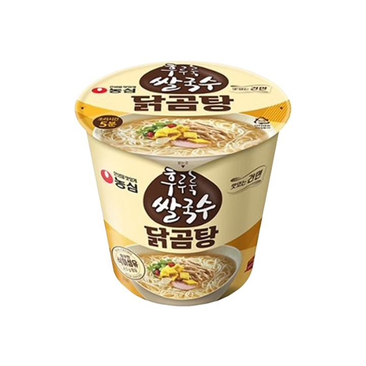 농심 후루룩쌀국수 닭곰탕 73g