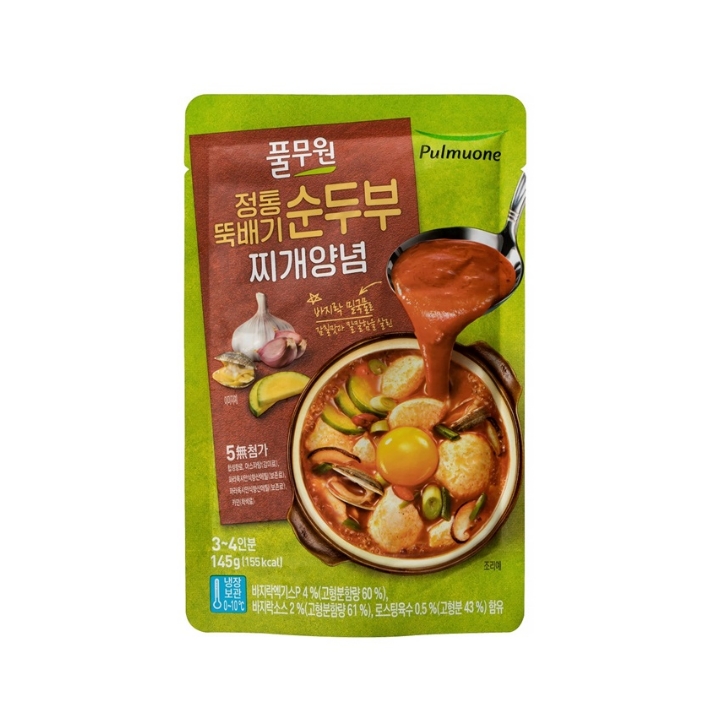 풀무원 정통 뚝배기 순두부찌개 145g