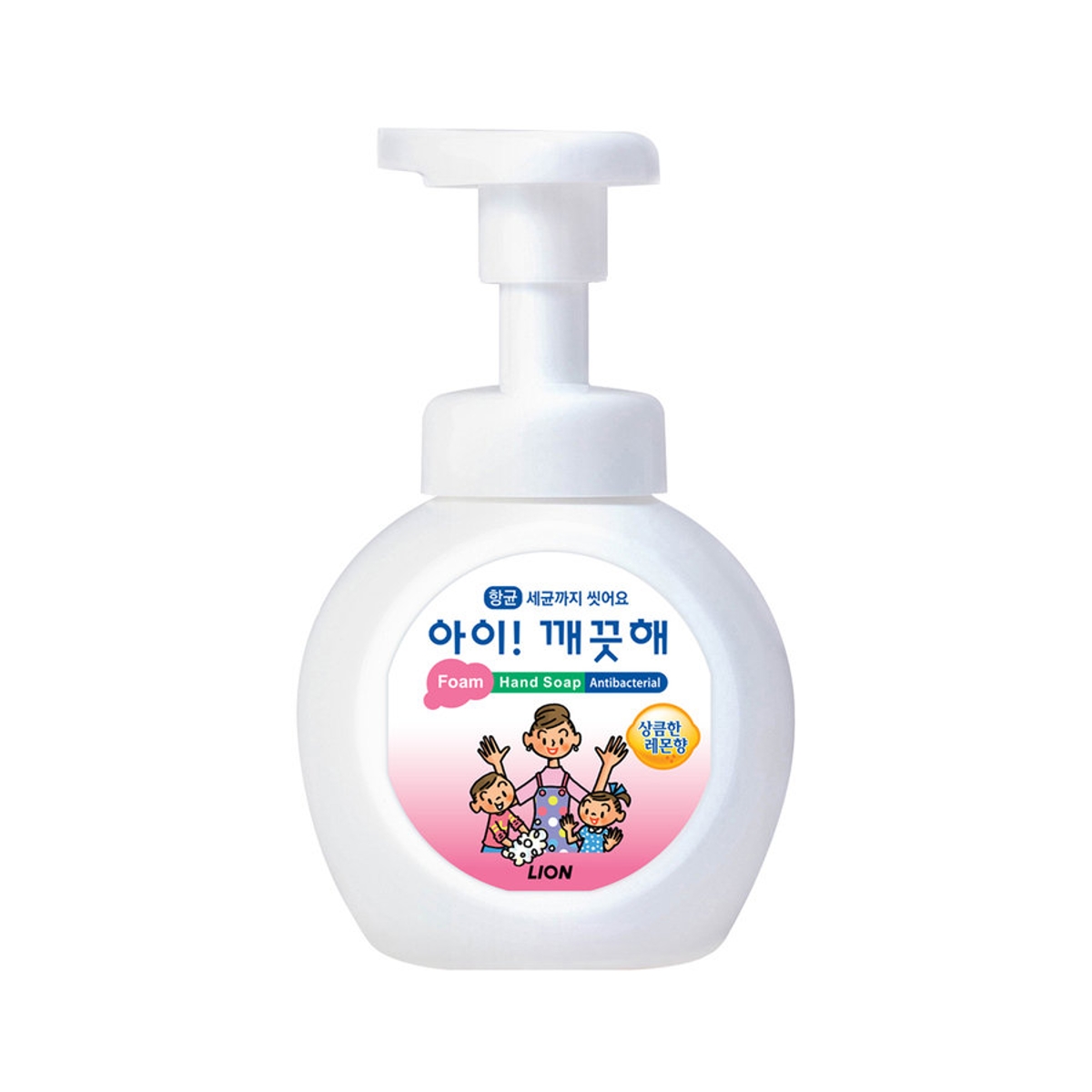 아이깨끗해 핸드워시 용기 레몬 250ML