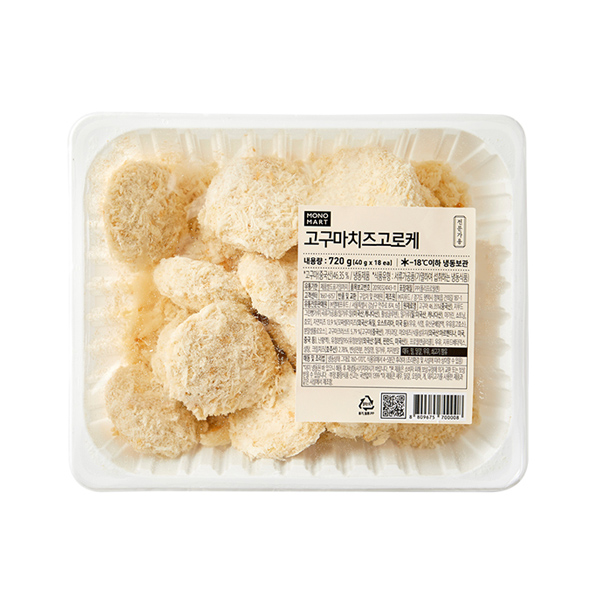 고구마치즈고로케 720g(40g*18ea)