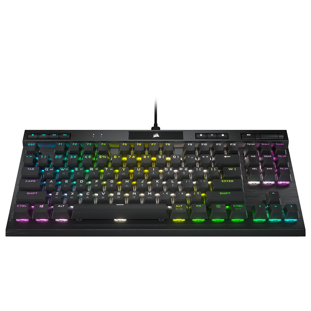 커세어 K70 RGB TKL 게이밍 기계식 키보드 OPX 한글 광적축