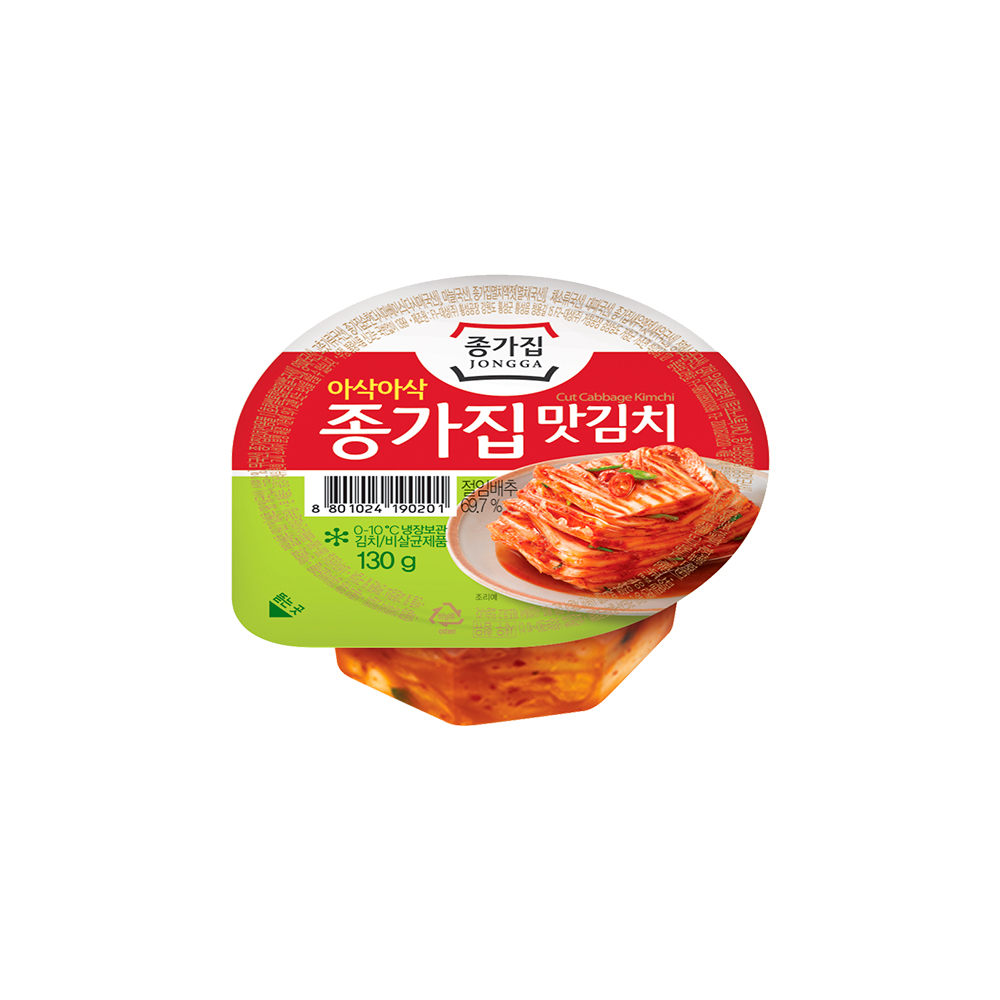 종가)맛김치컵130g
