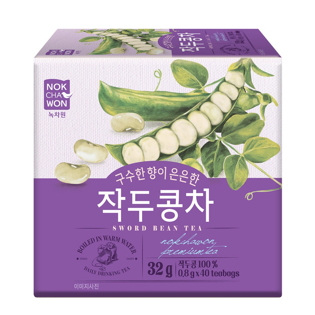 녹차원 작두콩차 40T(32G)