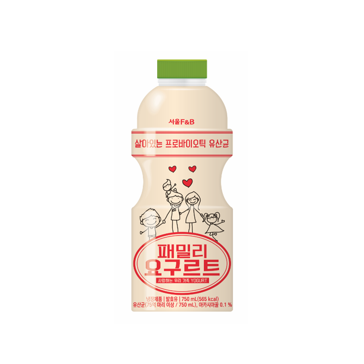 서울에프엔비 패밀리 요구르트 750ml