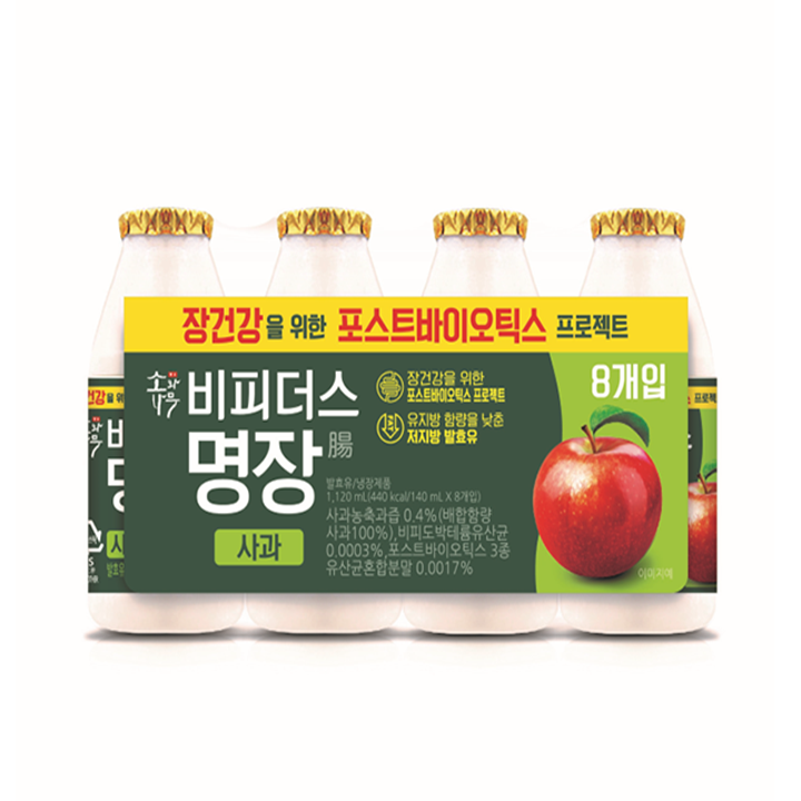 동원 비피더스 명장 사과 125ml*8