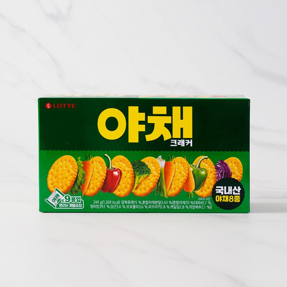 롯데웰푸드 야채 크래커 249g | 배민스토어