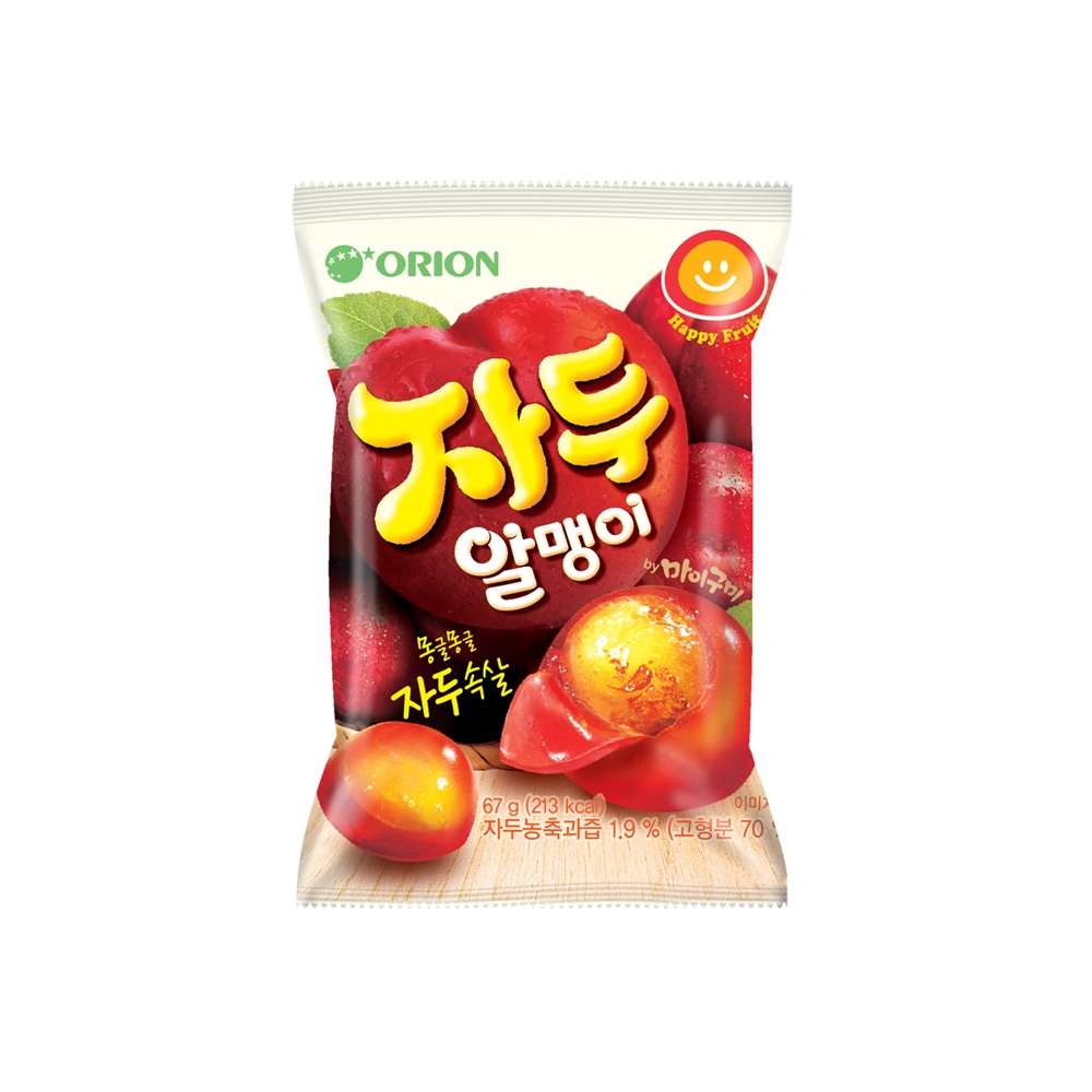 오리온)자두알맹이젤리67g