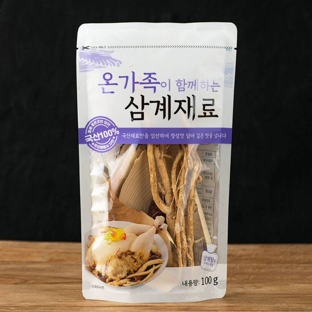 온가족 삼계재료 모음 100G(봉)