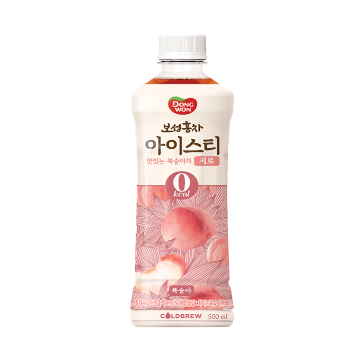 보성홍차 아이스티 제로 복숭아 500ML