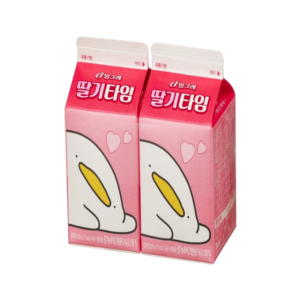 빙그레 딸기타임 2입 200MLx2