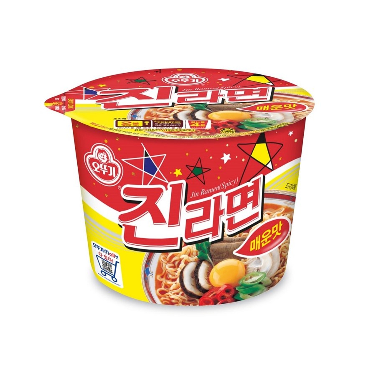 오뚜기 진라면 매운맛 큰컵 110G