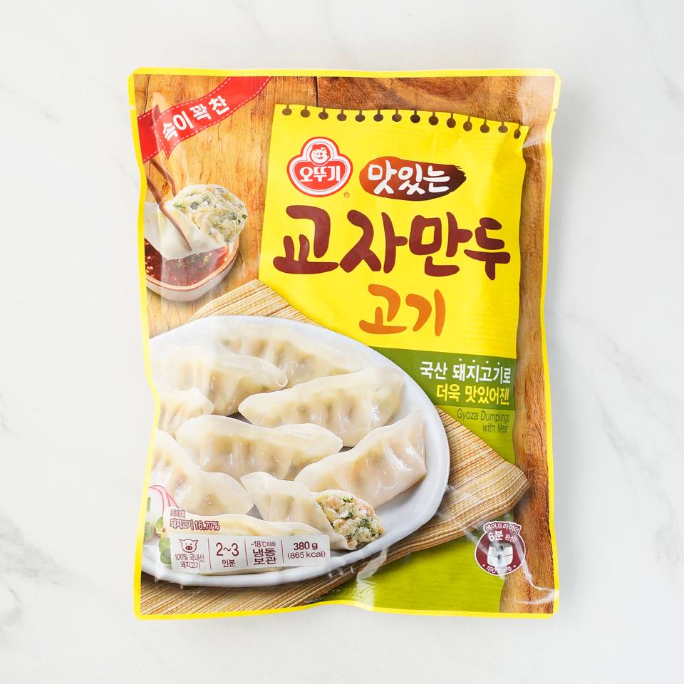 오뚜기 맛있는 교자만두 고기 380g | 배민 장보기∙쇼핑