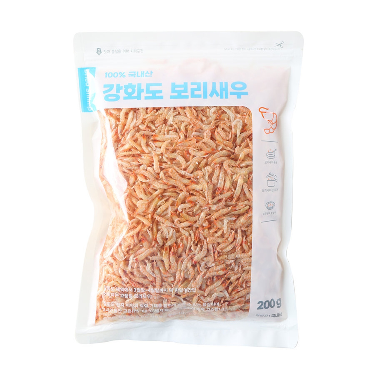 강화도 보리새우 200G