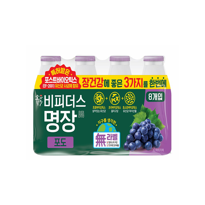 동원 비피더스 명장 포도 125ml*8