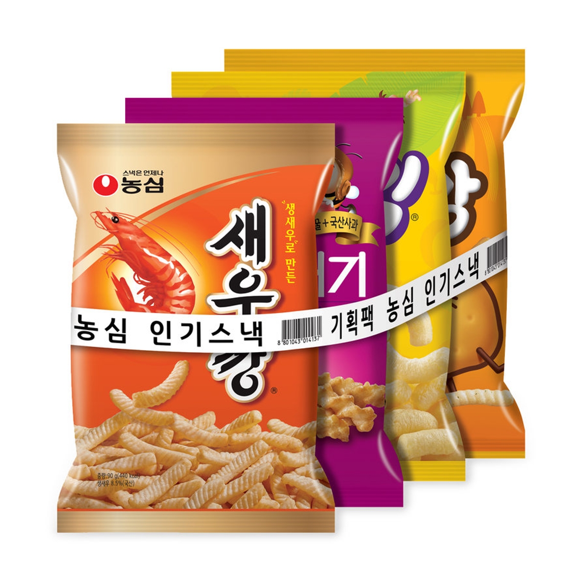 농심 인기 스낵 255G