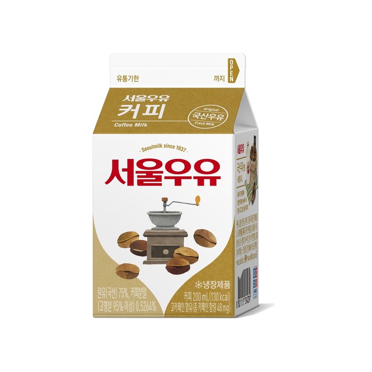 서울 커피 우유 200ML