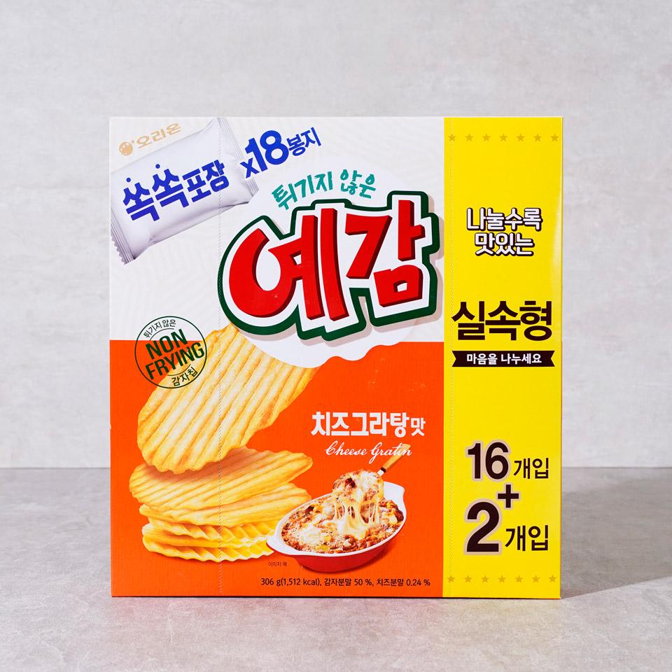 오리온 예감 치즈그라탕 기획 306g | 배민스토어
