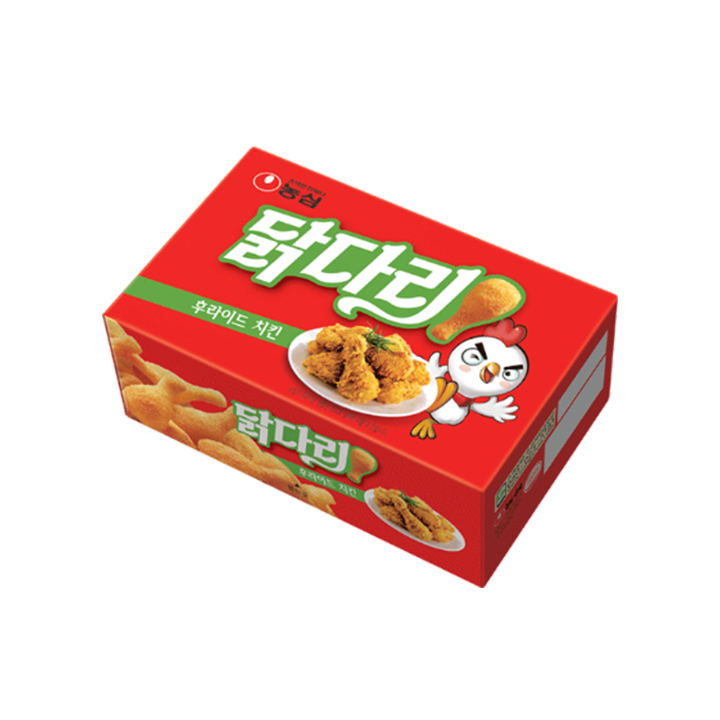 농심 닭다리 후라이드치킨맛 66g