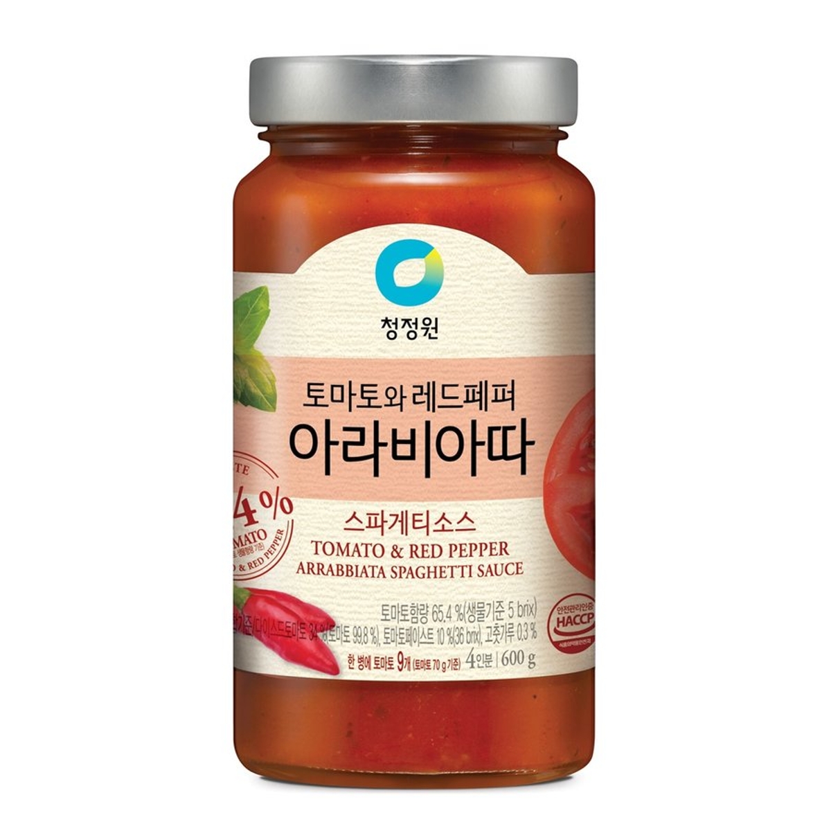 대상 청정원 아라비아따 스파게티소스 600G