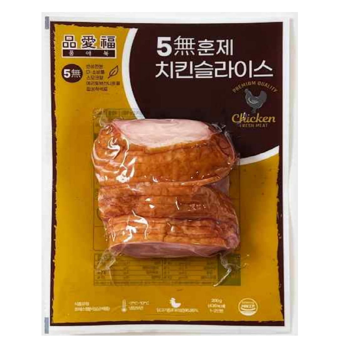 품애복 훈제치킨 슬라이스 200G