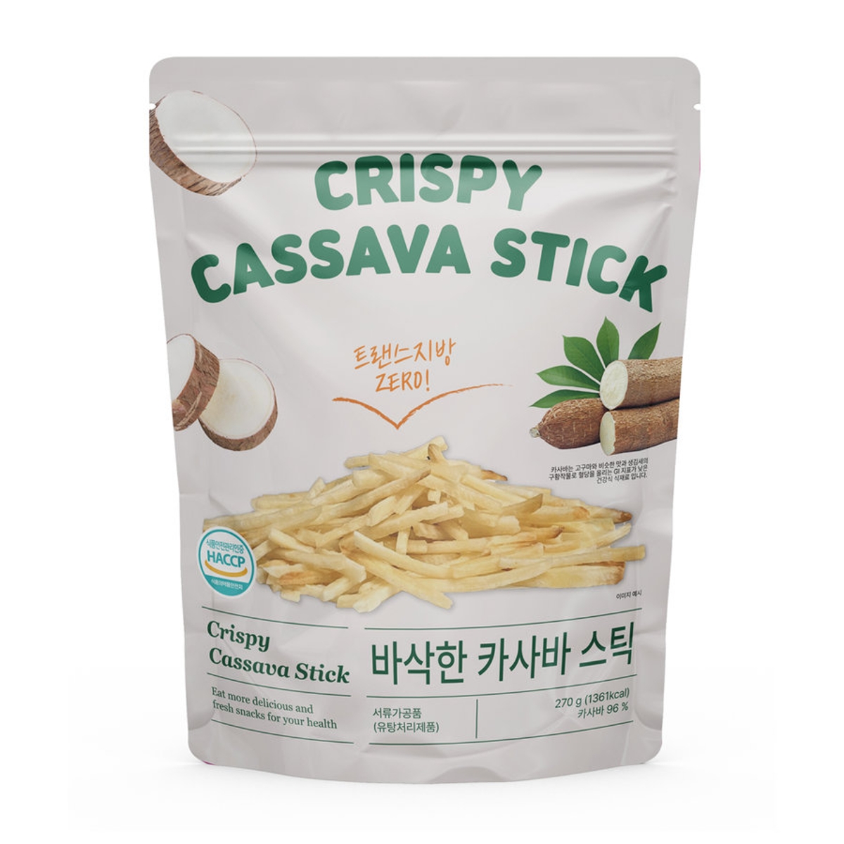 바삭한 카사바 스틱 270G(봉)