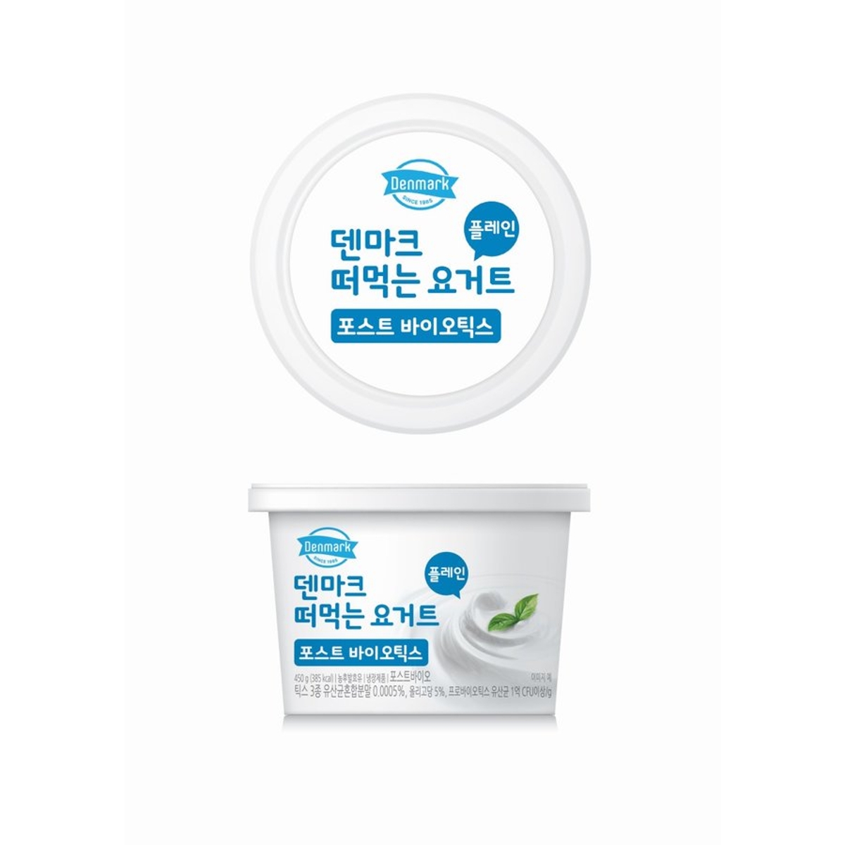 동원덴마크 떠먹는요거트 포스트바이오틱스 플레인 450G