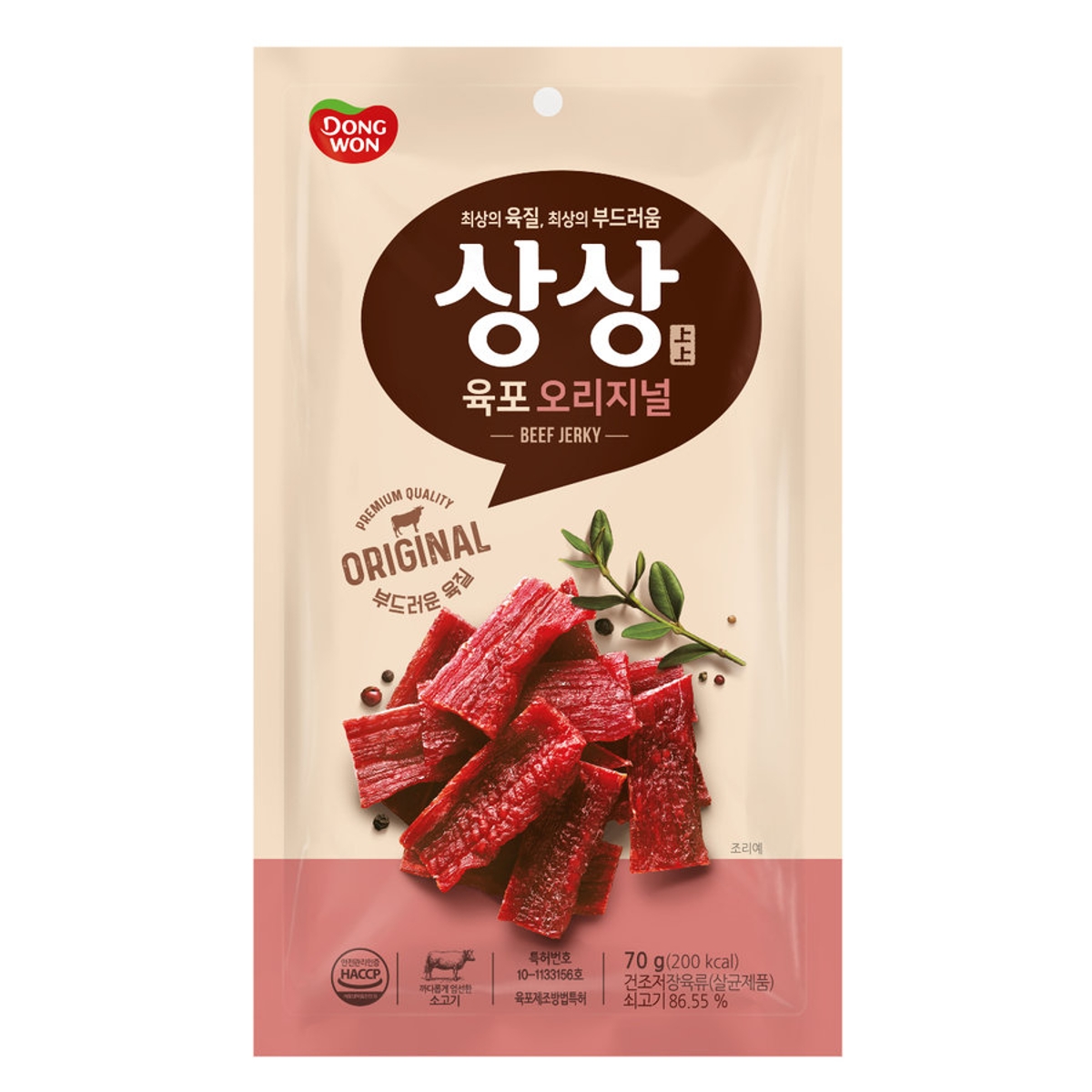 동원 상상 오리지널육포 70G