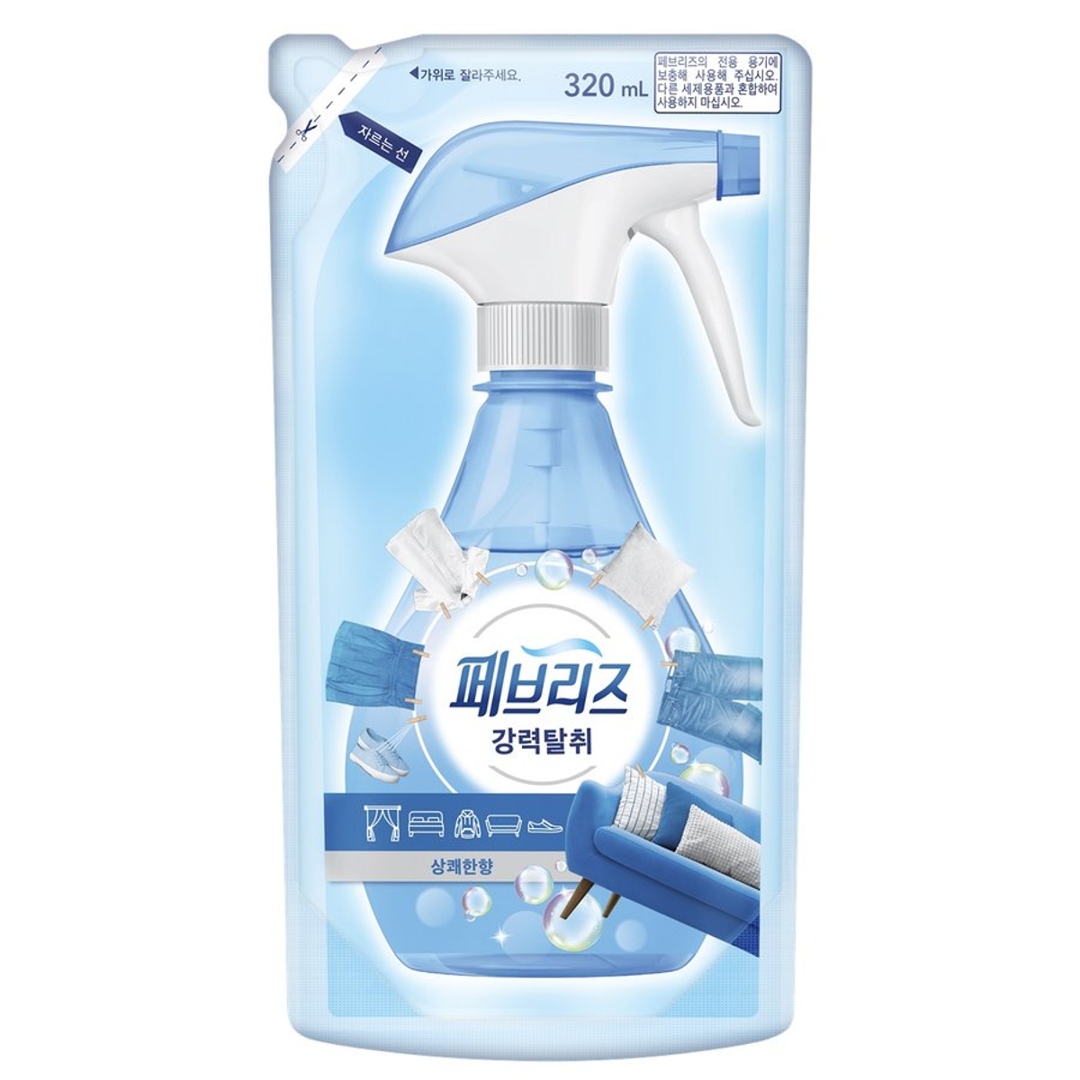 P&G 페브리즈 상쾌한 향 리필 320ML