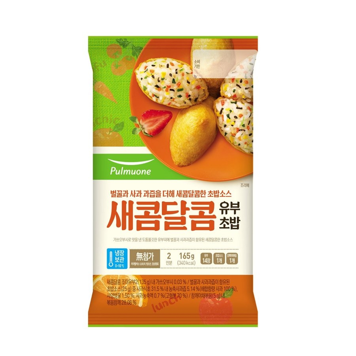 풀무원 새콤달콤 유부초밥 165G