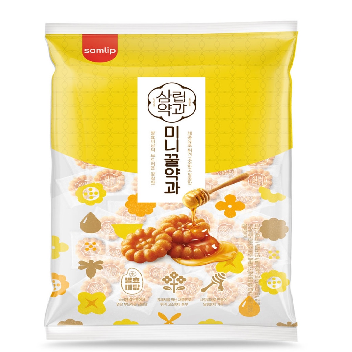 삼립 발효미당 미니 꿀약과 500G