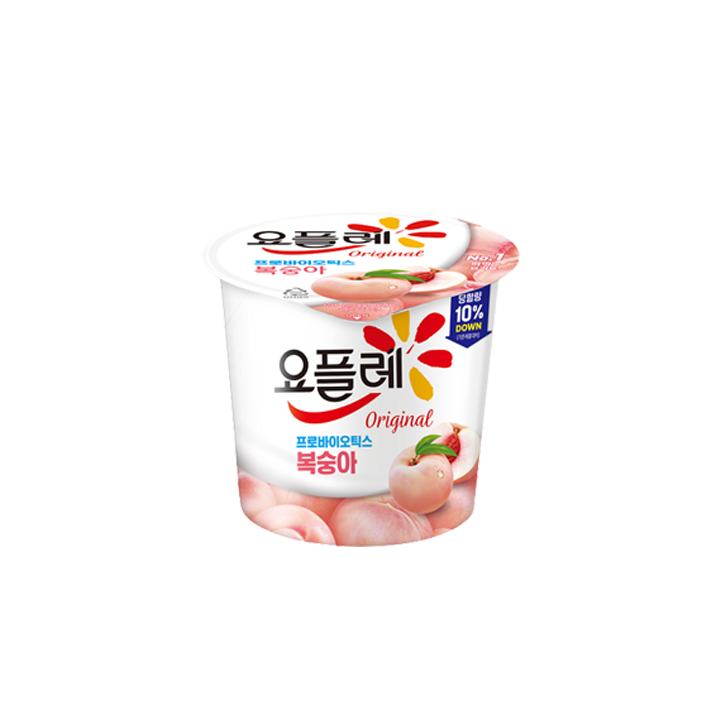 빙그레 요플레 복숭아 180g