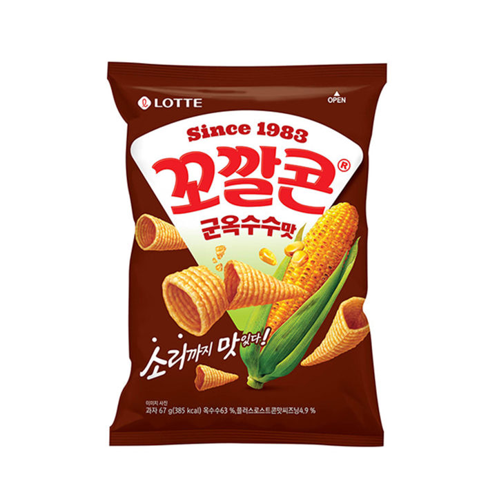 롯데 꼬깔콘 군옥수수 67g