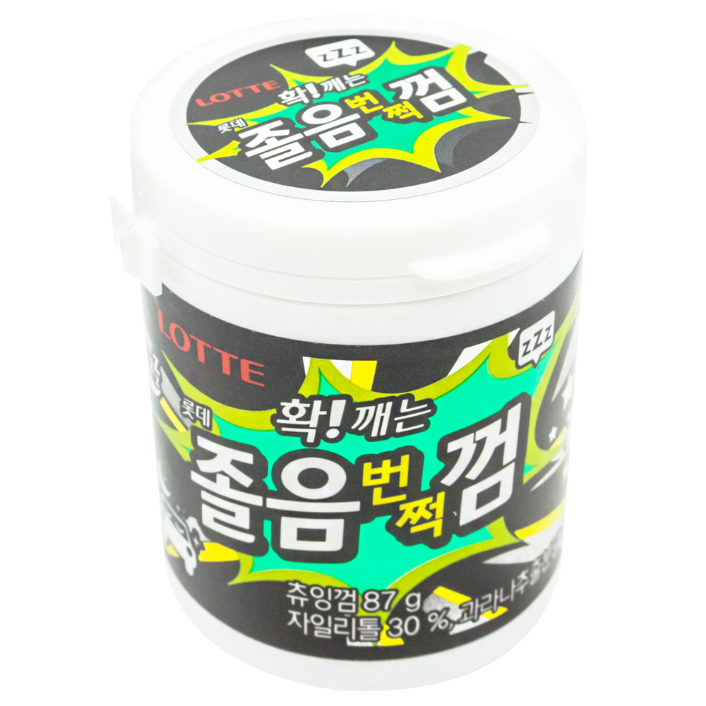 롯데)졸음번쩍껌87g | 배민 장보기∙쇼핑