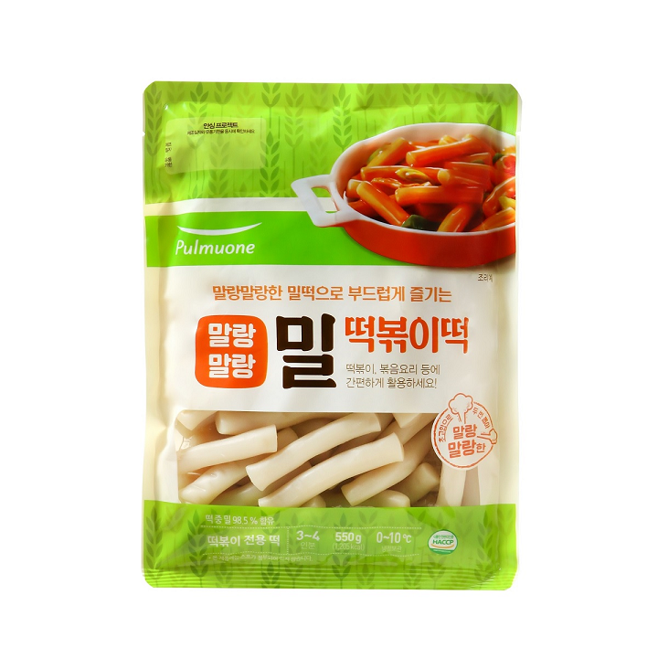 풀무원 밀떡볶이떡550g