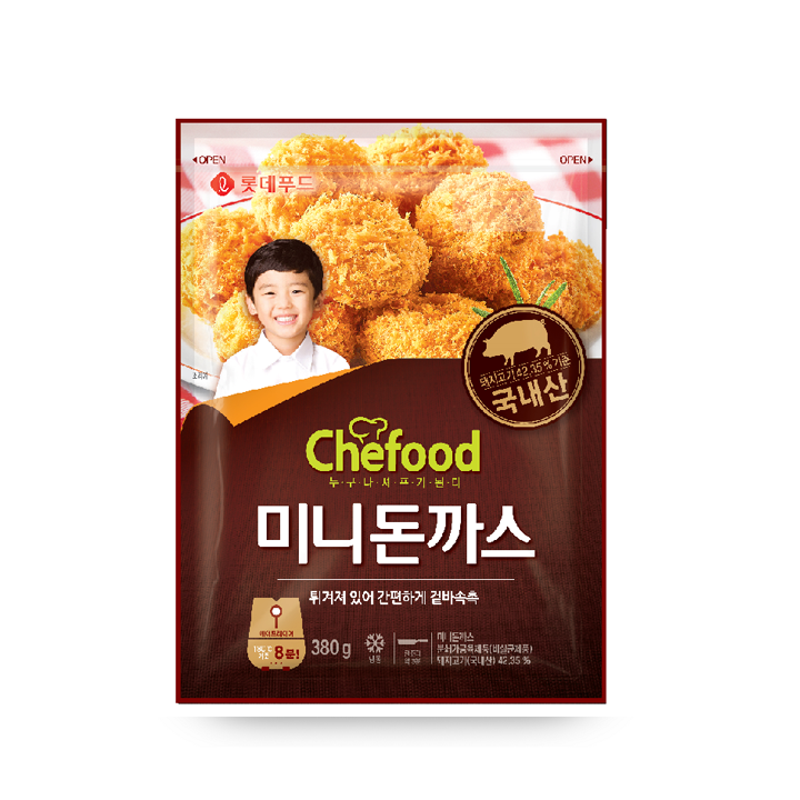 롯데 쉐푸드 미니돈까스 380g