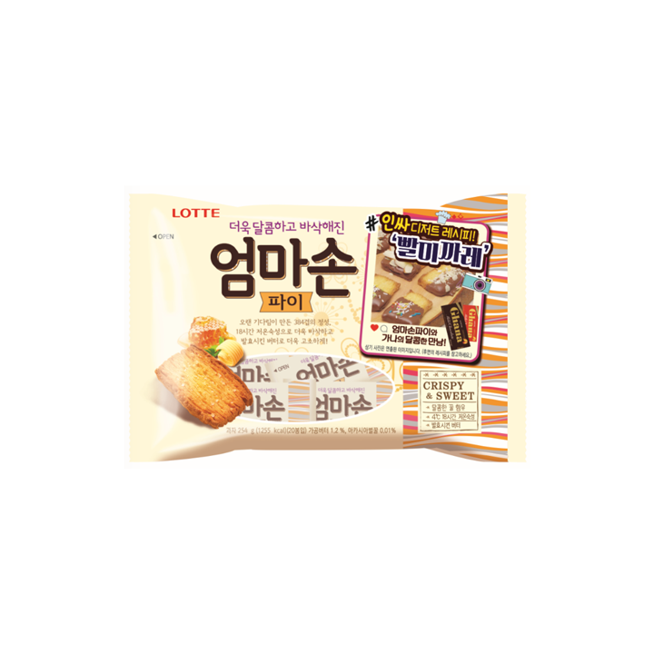 롯데 엄마손파이 254g