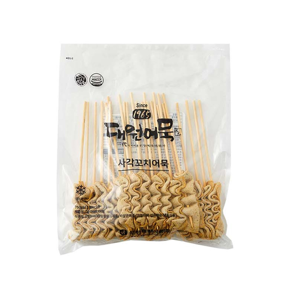 사각꼬치어묵 750g (30g*25ea)