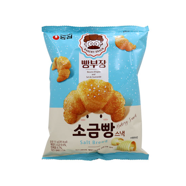 농심 빵부장 소금빵 55g